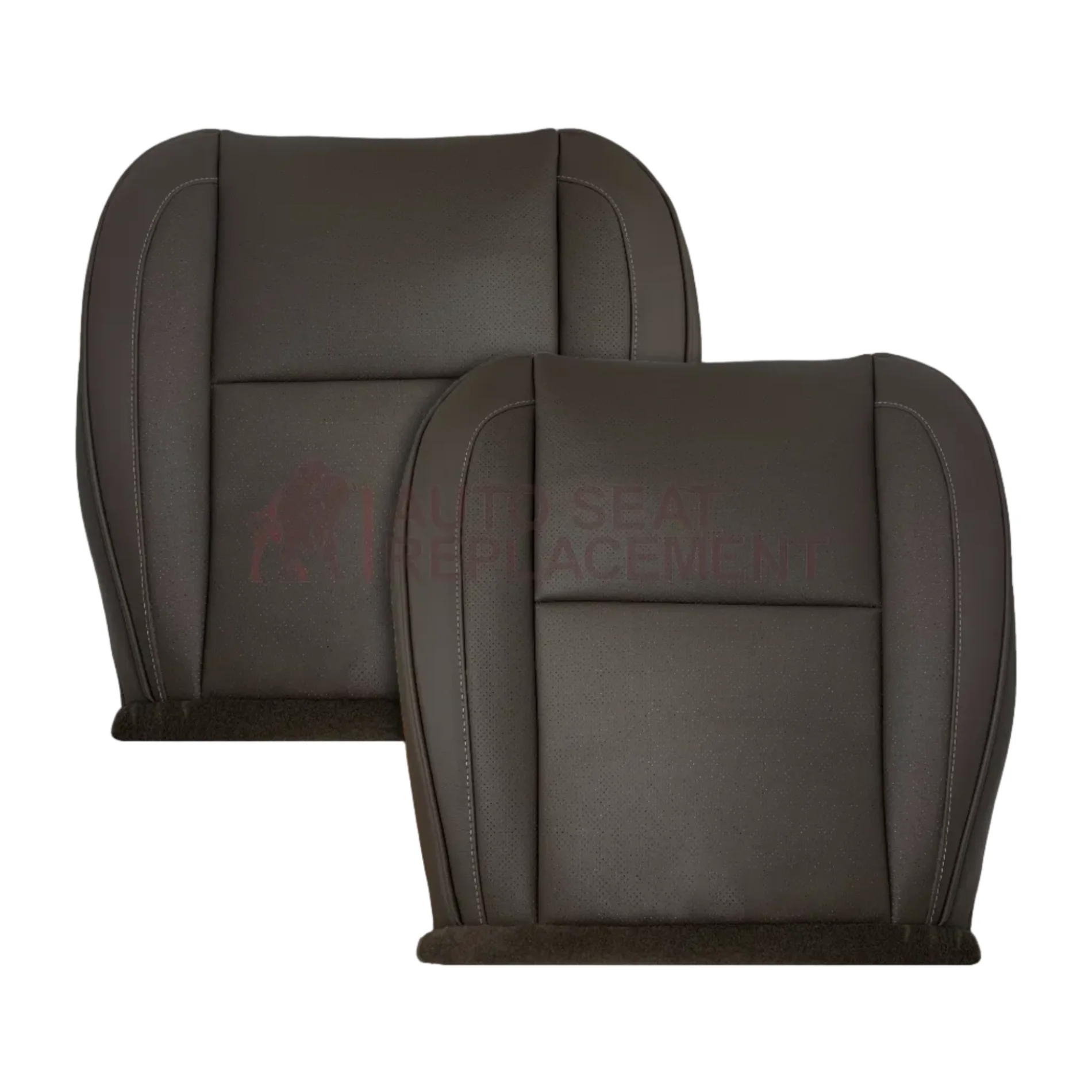 2007-2014 Cadillac Escalade Platinum Edition Replacement Synthetic Leather or Genuine Leather Seat Cover In Brown - Image 19