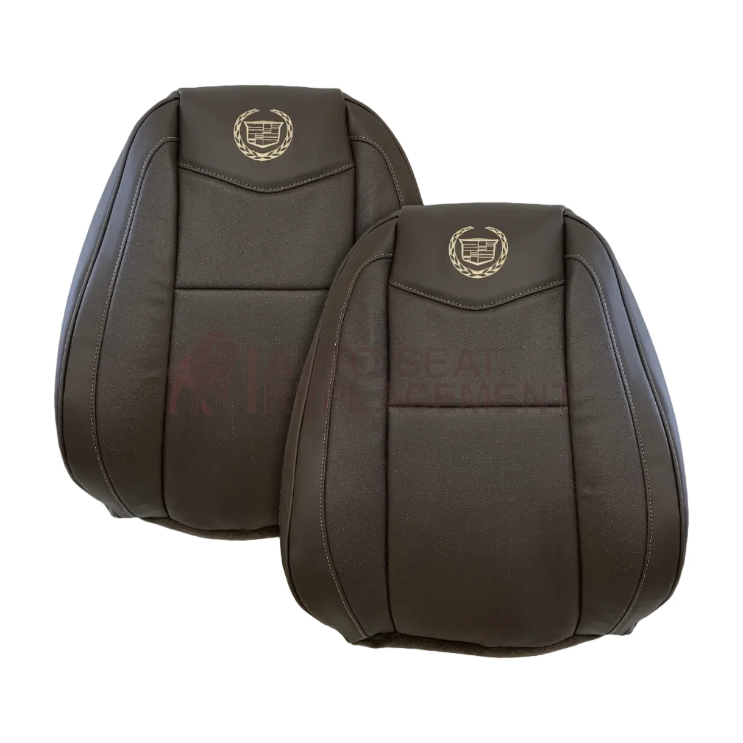 2007-2014 Cadillac Escalade Platinum Edition Replacement Synthetic Leather or Genuine Leather Seat Cover In Brown - Image 21