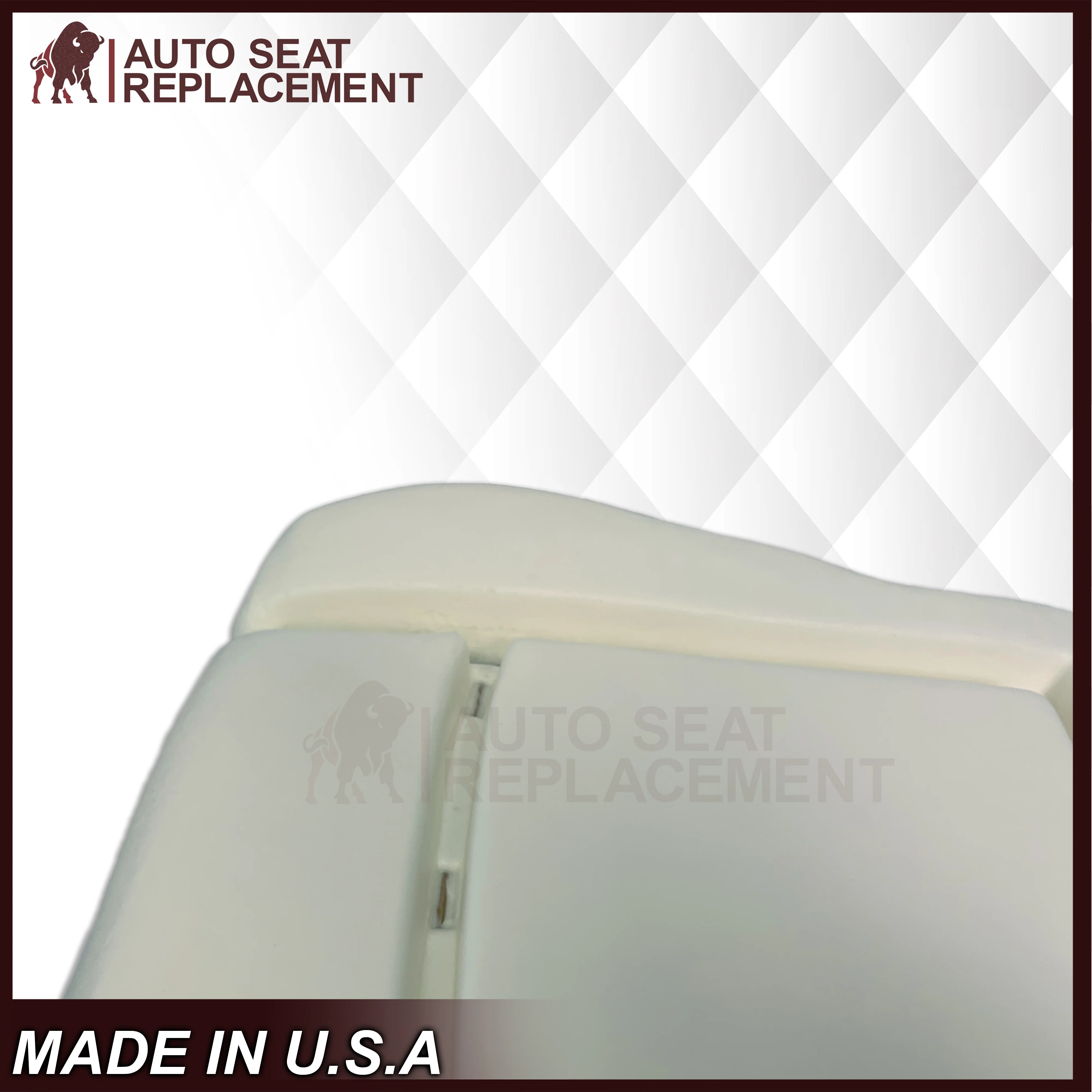 2009-2020 Ford Econoline E350 E450 E550 Gray Cloth Fabric Seat Cover & Cushion Foam - Image 15