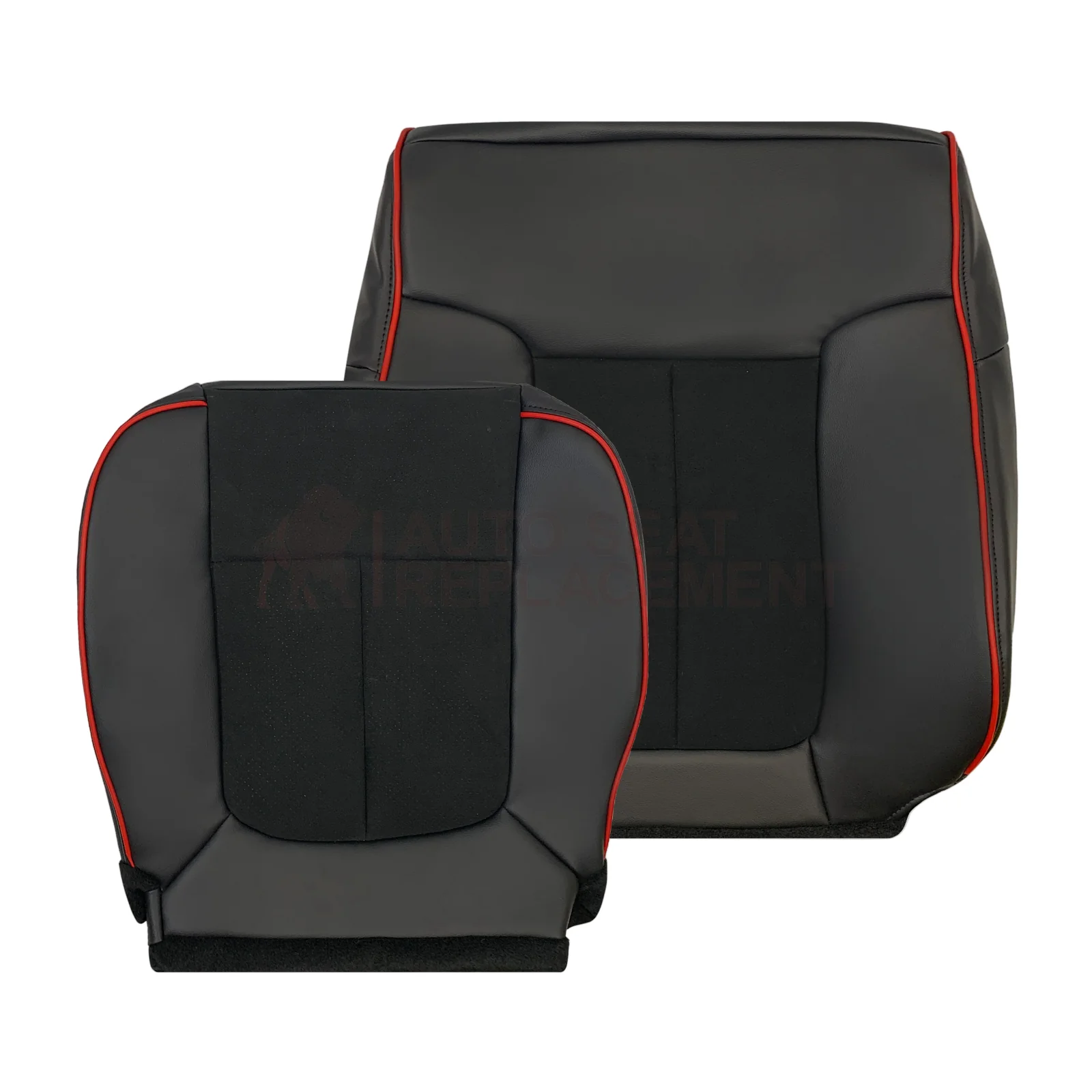 2013–2014 Ford F-150 FX4 Appearance Package Black Seat Cover with Suede Insert - Image 21