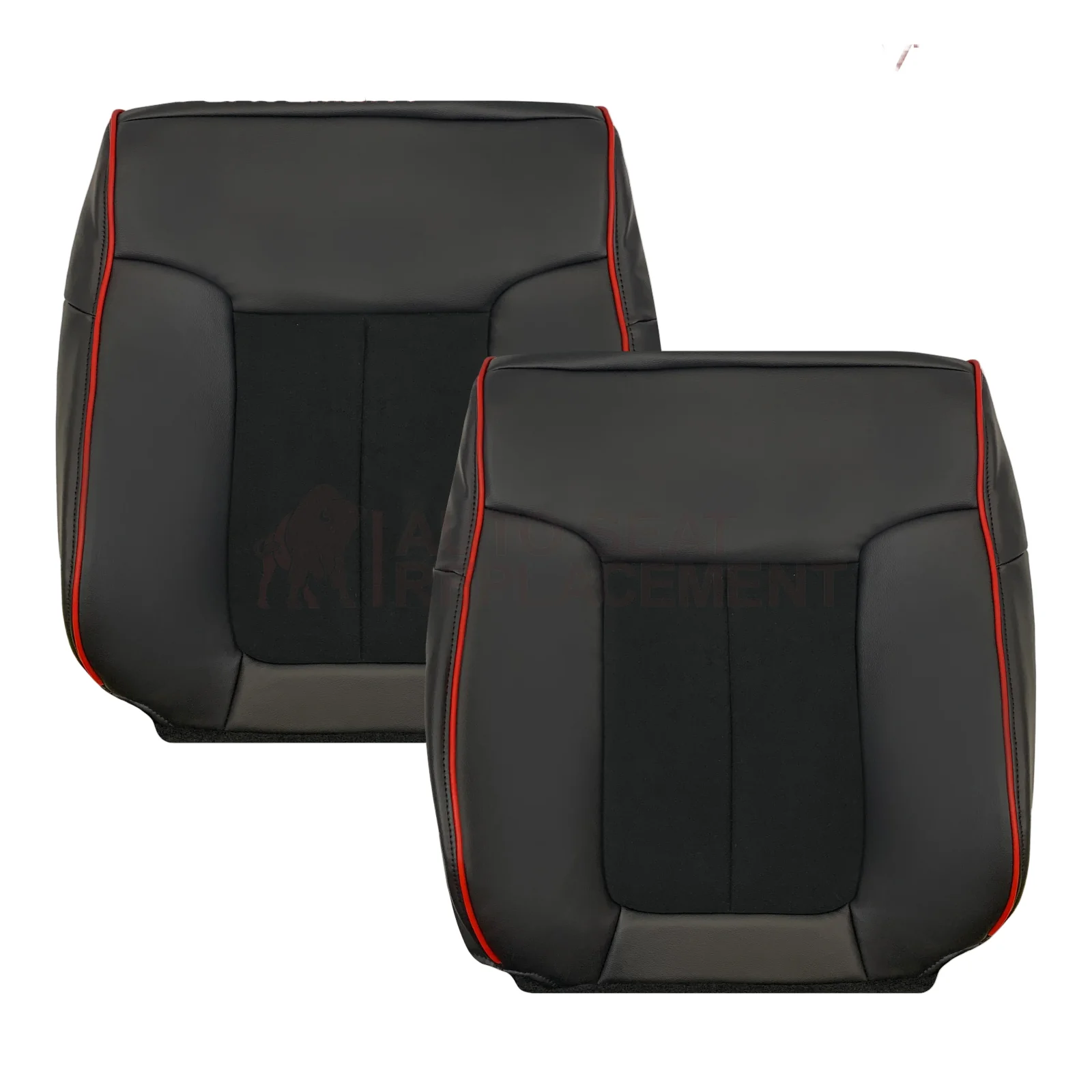 2013–2014 Ford F-150 FX4 Appearance Package Black Seat Cover with Suede Insert - Image 26