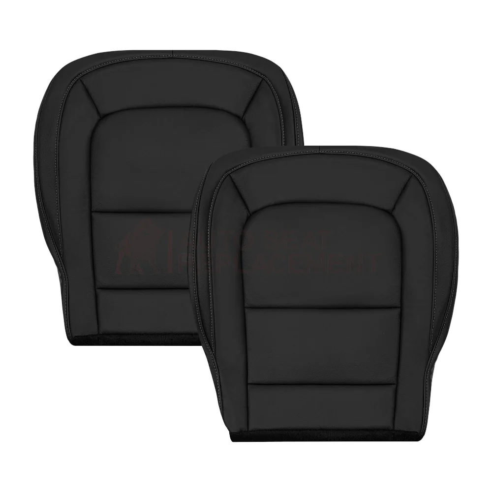 2015-2022 Chevy Colorado LT ZR2 LTZ LS Replacement Seat Covers In Black: Choose In Leather or Vinyl - Image 10