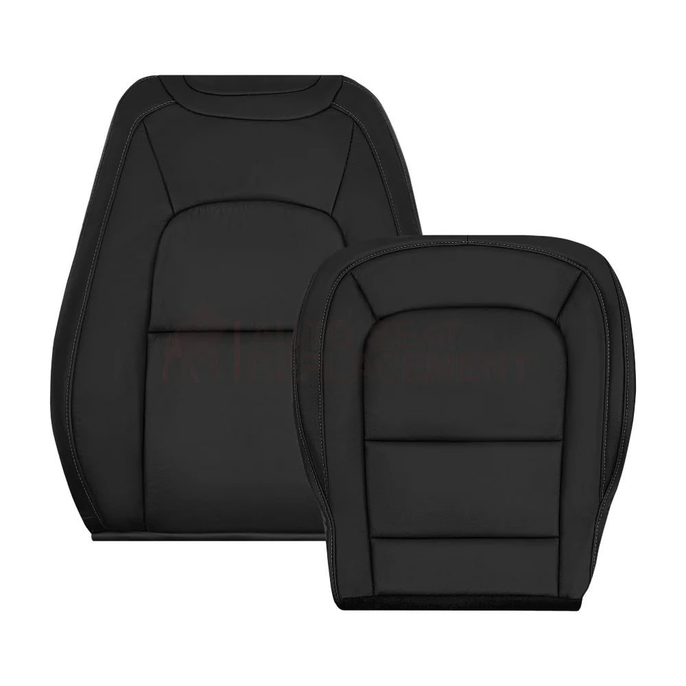 2015-2022 Chevy Colorado LT ZR2 LTZ LS Replacement Seat Covers In Black: Choose In Leather or Vinyl - Image 15