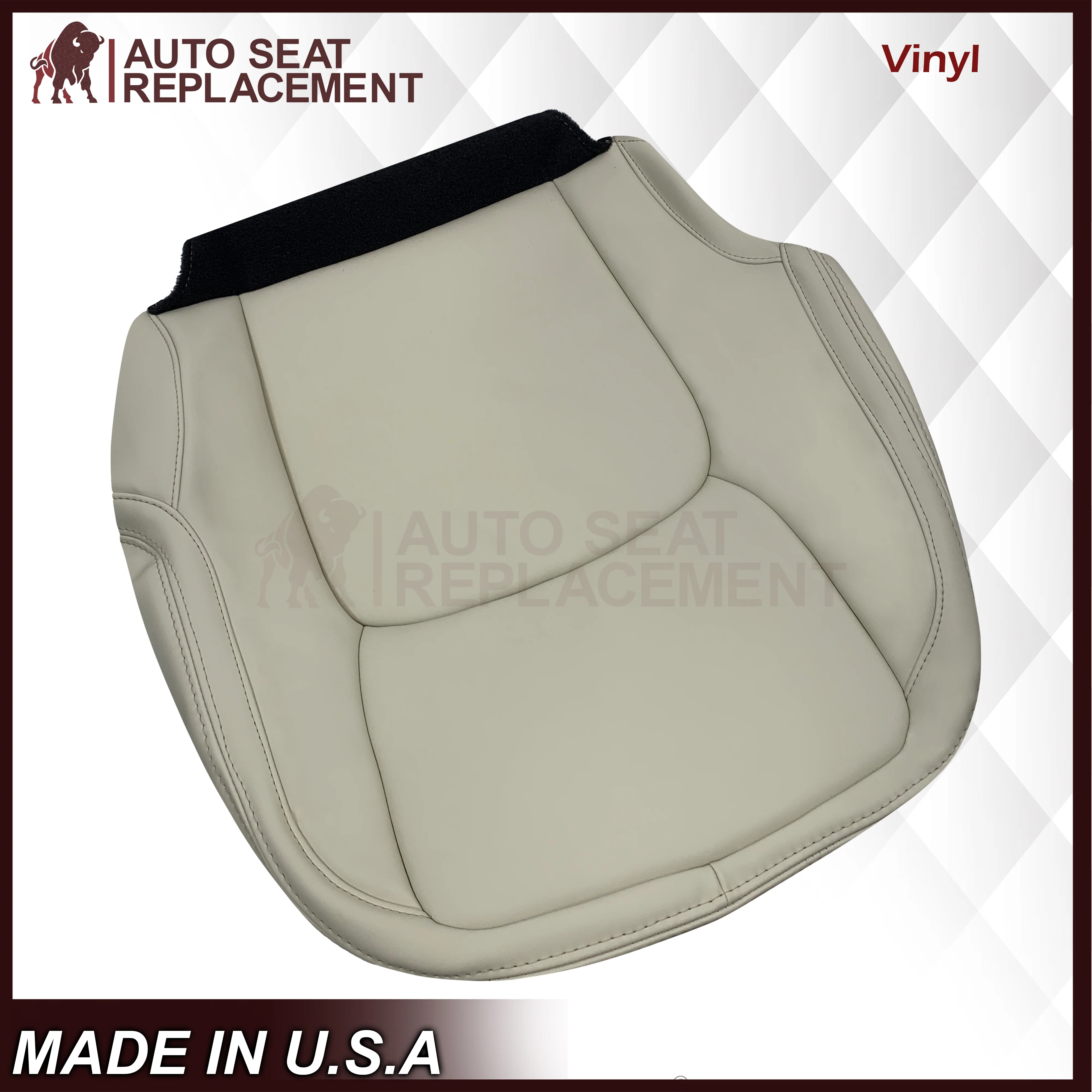 2018-2022 Land Range Rover Replacement Bottom Seat Cover In Ivory - Image 10