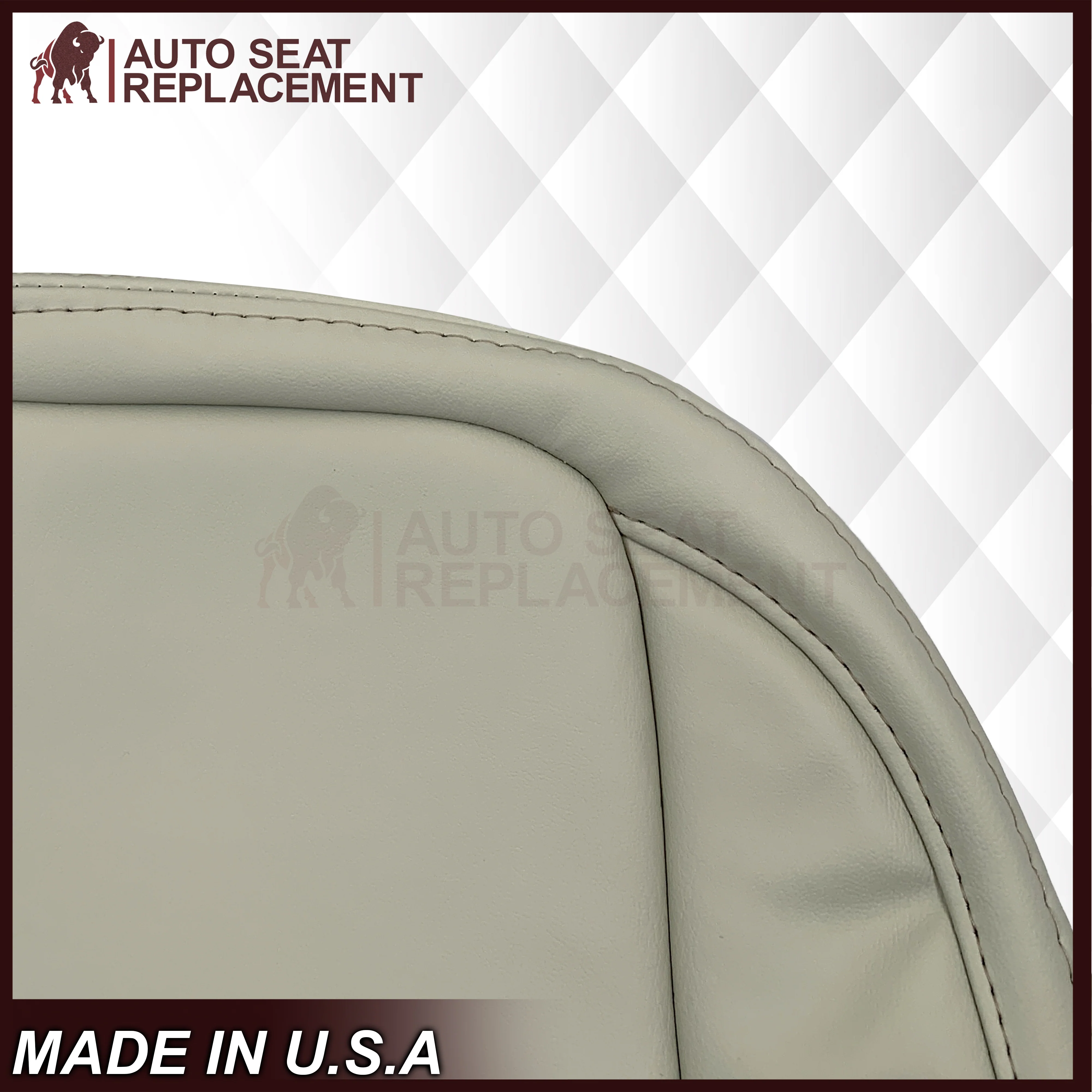 2018-2022 Land Range Rover Replacement Bottom Seat Cover In Ivory - Image 3