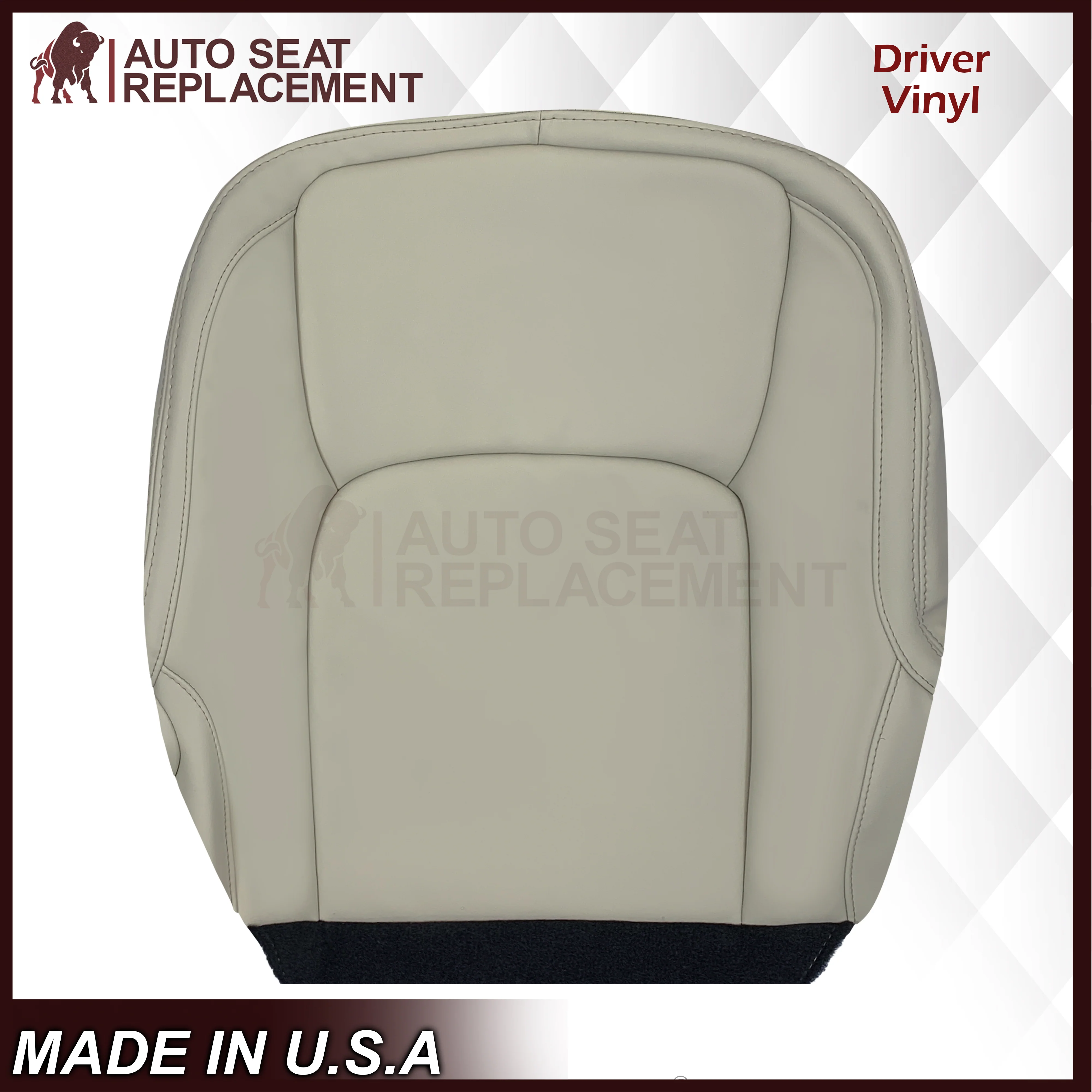 2018-2022 Land Range Rover Replacement Bottom Seat Cover In Ivory - Image 6