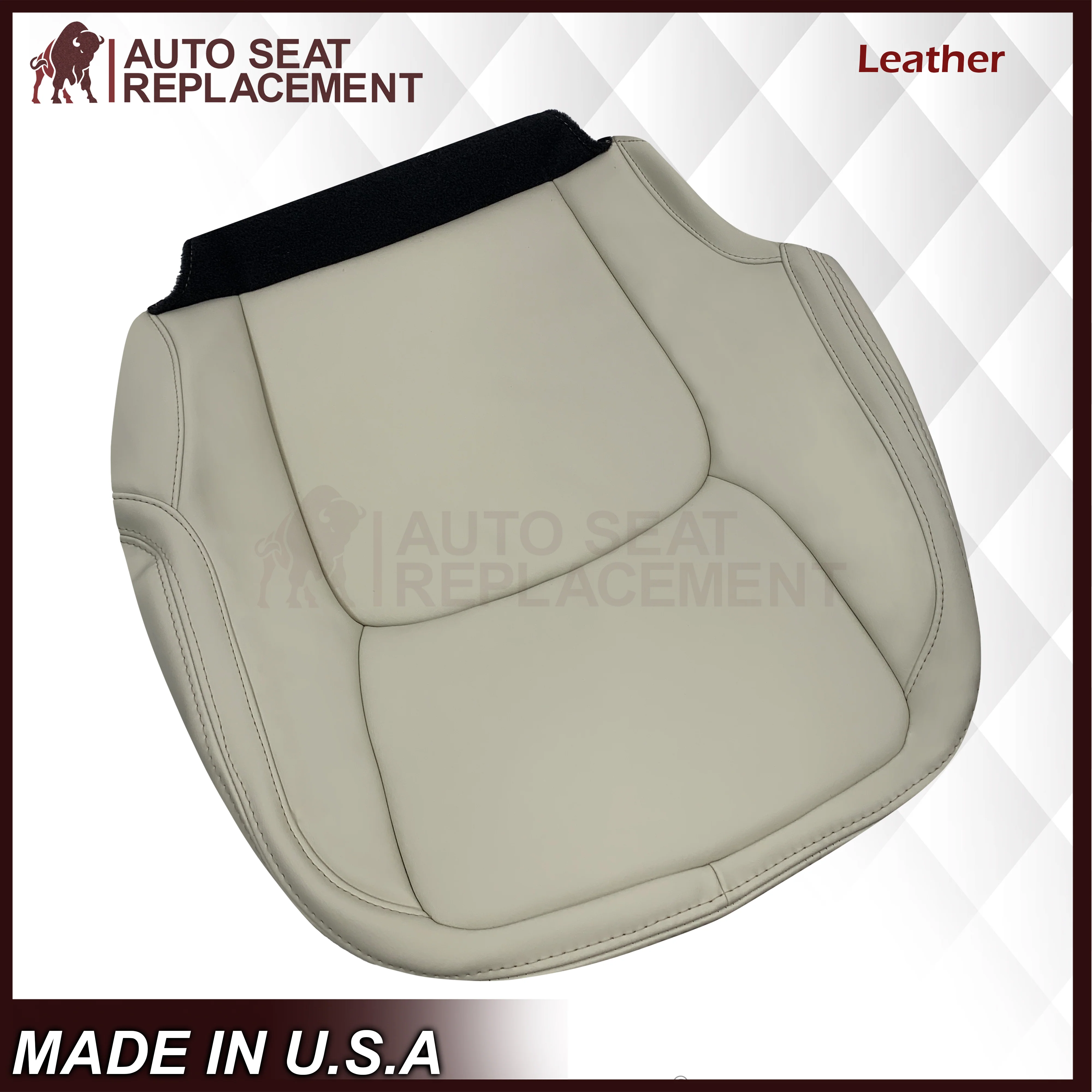 2018-2022 Land Range Rover Replacement Bottom Seat Cover In Ivory - Image 7