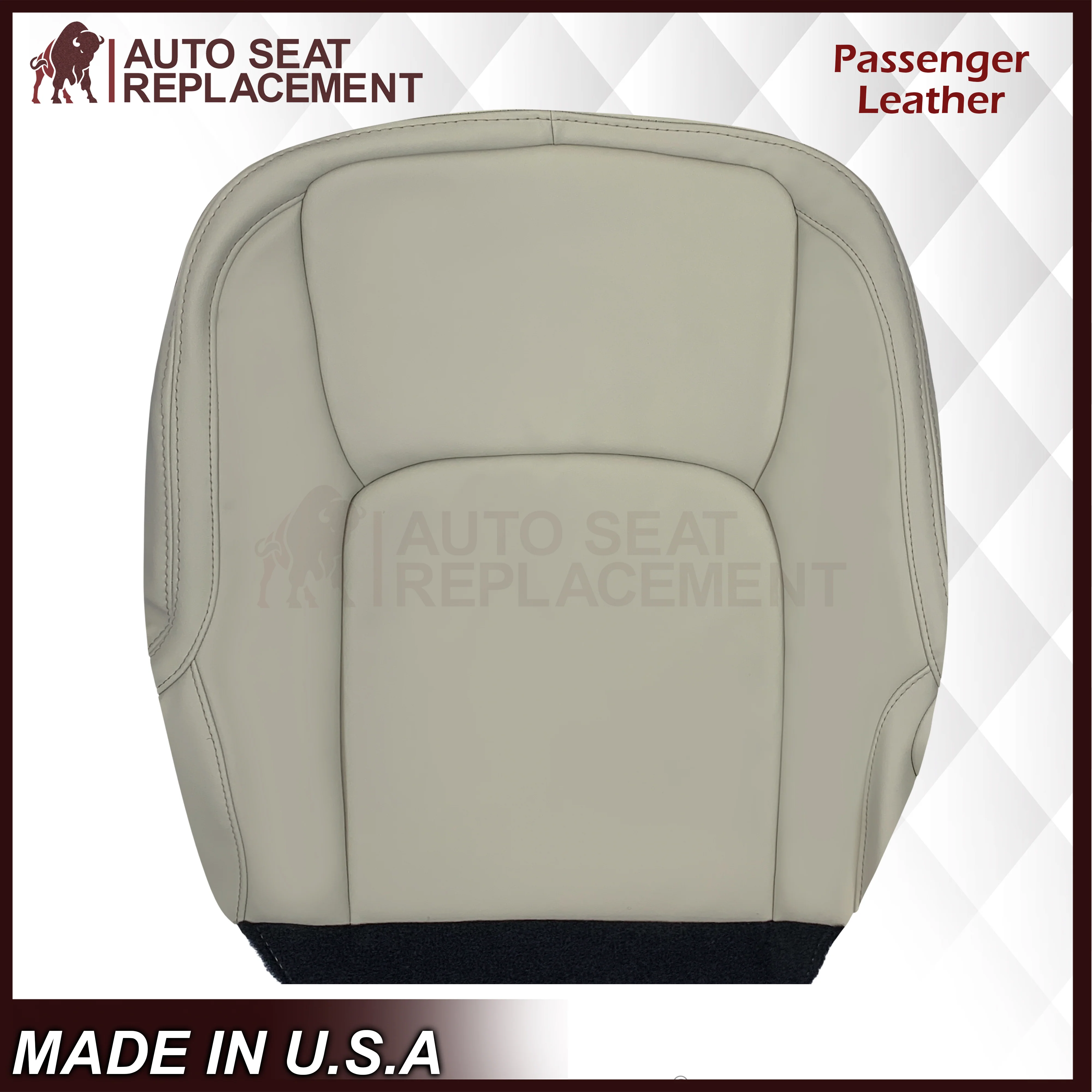 2018-2022 Land Range Rover Replacement Bottom Seat Cover In Ivory - Image 8